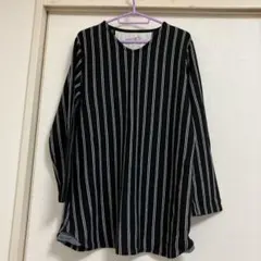 ストライプチュニック大きいサイズ