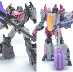 トランスフォーマー、メガトロン＆スタースクリーム、２体セット 説明書付き