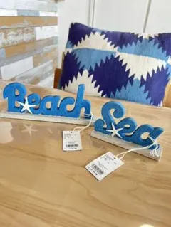 ベイフロー　完売商品サンド（砂）置物　二個セット