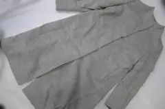 23区 アンゴラ ウール デザイン コート グレー 42