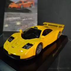 京商 1/ 64 『 マクラーレン F1 GTR 』(黄色) ケース・カード付きのサムネイル