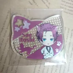 ブルーロック　ナンジャタウン　ねこ型アクリルコースター　糸師冴