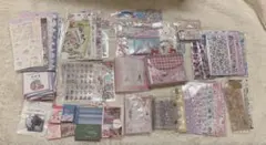 シール＆シール帳セット ボンボンドロップシール 当時モノシール