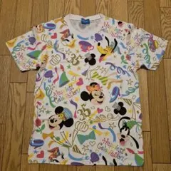 東京ディズニーリゾート 35周年 総柄 Tシャツ Sサイズのサムネイル