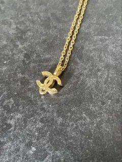 CHANEL ロゴ ゴールド ネックレスのサムネイル