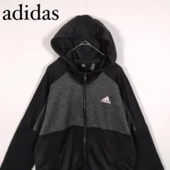 adidas フルジップパーカー アディダス　トラックジャケット　ジャージ　M