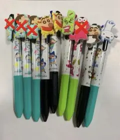 クレヨンしんちゃん 4色 ボールペン 5本セット バラ売りOK ♪