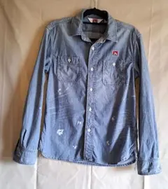 BEN DAVIS デニムシャツ 長袖 Mサイズ 美品のサムネイル