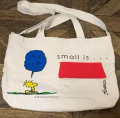 PEANUTS ウッドストック 2WAYキャンバストート