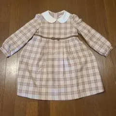 【新品/未使用】Catherine Cottageチェック柄ワンピース120cmのサムネイル