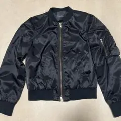 アーバンリサーチロッソ　ブラック MA-1ジャケット