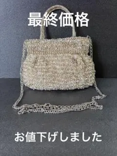 アンテプリマの薄ゴールドの2wayショルダー - メルカリ
