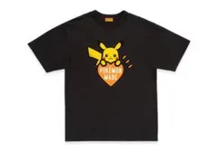 京都限定HUMAN MADE ポケモンピカチュウ Tシャツ XL ブラック