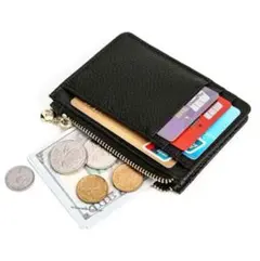 ラスト1点！　新品　カードケース　ブラック　コインケース　ミニ財布