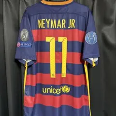 ネイマール　ユニフォーム　バルセロナ　ブラジル代表　支給品　メッシ　スアレス