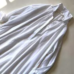 専用 XL相当✨ソイル スキッパーギャザーコットンワンピースのサムネイル