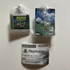 【未開封】ゲームパッケージ ミニチュアチャーム みんゴルセット