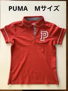 PUMAレディースゴルフウェア　M サイズ　半袖　赤