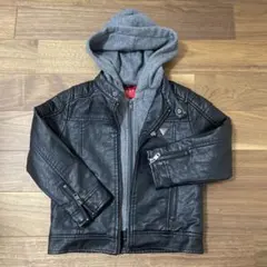 【即日発送】 GUESS キッズアウター フェイクレザージャケット 2WAY仕様