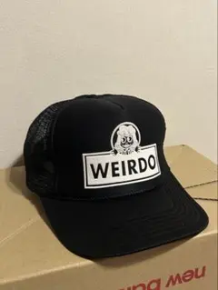 WEIRDO メッシュキャップ 黒