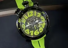 美品✨GAGAMILANO マヌアーレ48 クロノグラフ クオーツ　ガガミラノのサムネイル