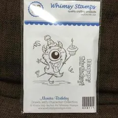 ラバースタンプ ハロウィンにも？お誕生日 ハッピーモンスター☆