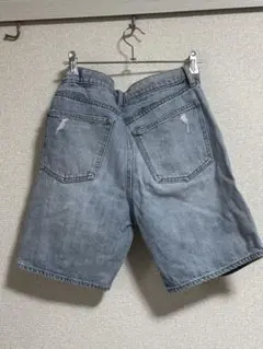 GAP ダメージデニムショーツ 25