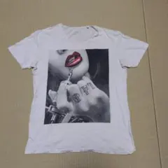 NO COMMENT PARIS 口紅デザイン Tシャツ L