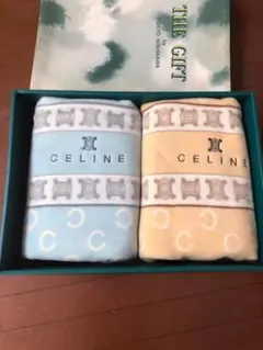 CELINE セリーヌ　毛布2枚セット　綿毛布　未使用品！