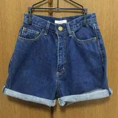 新品未使用 moussy デニムショーパン