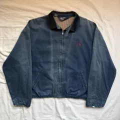 【90s】Ralph Lauren スウィングトップ 襟 コーデュロイ フェード