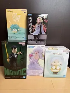 最新プライズフィギュア 5体 まとめ売り