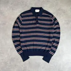 【93様専用】90s JANTZEN ジャンセン ニット 薄手 ポロ ボーダーのサムネイル