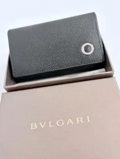 【未使用級】BVLGARI ブルガリマン 6連キーケース キャロットオレンジ 未使用級】BVLGARI ブルガリマン 6連キーケース キャロットオレンジ