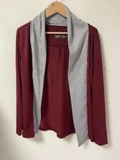 カーディガン＊メンズ＊ワインレッド＊オシャレ＊カッコいい＊映える一枚