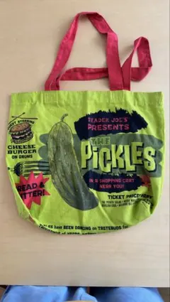 M*U様 Trader Joe's ピクルスデザイン トートバッグ