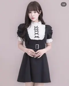 極美品✨エミリア アンティークレースミニワンピース 愛沢えみり