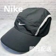 Nike キャップ 黒 スウォッシュ メッシュ ランニング