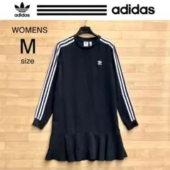 美品 アディダスオリジナルス ワンピース M ブラックドレス