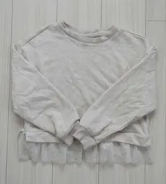 130cm GapKids チュール付きトレーナー