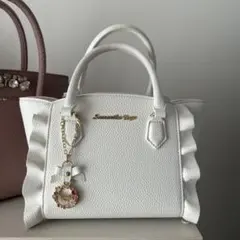 SAMANTHAVEGA サマンサベガ　ミニフラッターホワイト