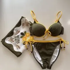NATURAL BEAUTY ナチュラルビューティー水着 ビキニ パレオ 3点のサムネイル