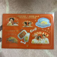 キリン　ステッカー グッドエール　ミセスグリーンアップル