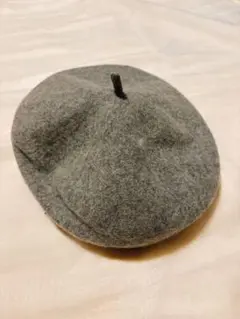 ラスト1❣️COOVER ベレー帽 レディース 帽子 グレー　56〜58cm