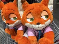 ズートピア ニック ぬいぐるみ コストコ ブランケット付き