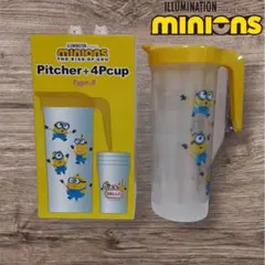ミニオンズ　ピッチャー約1500ml　コップ4つ付き　キャラクター　雑貨