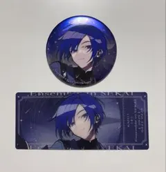 KAITO プロセカ あんスタコラボ コネクトライブ缶バッジ チケット風カード