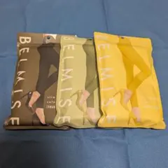 BELMIS ベルミス スリムレギンス カラープラス (Ｌ) 3色セット