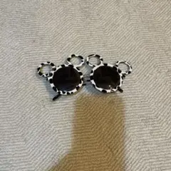 牛柄ミッキーマウス型サングラス