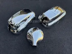 ブルーテック キャンター ジェネレーションキャンター メッキ ミラーカバー 3点